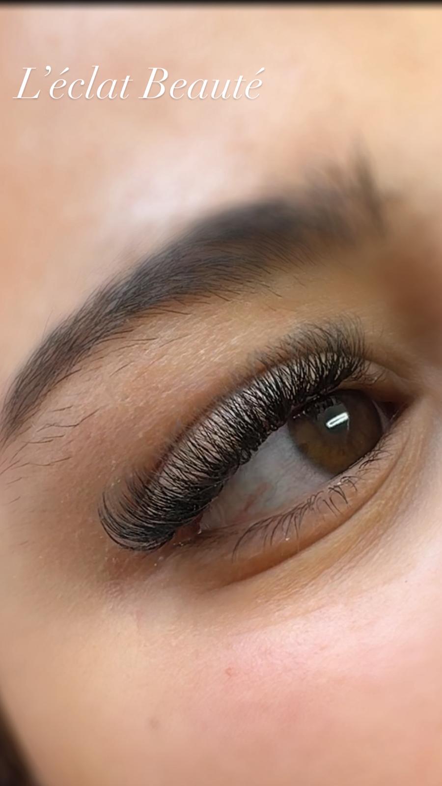 Professionele lash extensions en wimperextensions bij L'éclat Beauté Capelle aan den IJssel